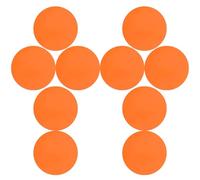 Cabilock 30pcs Orange Light Correction Gel Sheets 66mm - Self-Adhesive Colored Window Film Overlays for LED Tubes and Spotlights, Photographic Lighting Filters for Home, Studio, and Stage Lighting