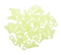 Cabilock 30Pcs Outdoor Glow-In-The-Dark Tent Cord Fasteners, Adjustable Rope Tightening Tools, Windproof Plastic Guyline Buckles for Camping Tarp and Shelter Accessories