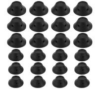 Cabilock 30pcs Silicone Hair Curler Heatless Curls No Damage Small Mushroom Shaped Rollers for Short Hair Stylers No Heat Portable Sleep Styling Tools for Women