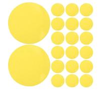 Cabilock 30pcs Yellow Lighting Gel Stickers for Video Light and Ceiling Fixtures, Pet Material with Fade-resistant and Removable Adhesive, for Living Room Ambient Lighting and Nursery Warm