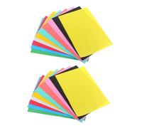 Cabilock 30sheets Sponge Paper Bright DIY Folding Foams Scrapbooking Paper for Crafting and Boy Girl's Art Activities at Home School Random Color