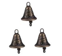 Cabilock 33pcs Vintage Metal Bell Wind Chime Fengshui Decorations for Home Bells Car Interior Hanging Charm Blessing Decor Pattern Random Style