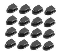 Cabilock 35pcs Mini Car Hooks Adhesive Small Key Holder Multifunctional Hanging Organizers for Vehicle Interior Home Office Accessories Black