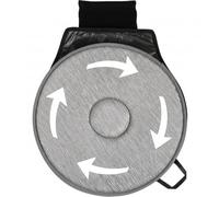 Cabilock 360Degree Rotation Car Seat Cushion Multifunction Revolving Cushion Non Slip Ergonomic Design Swivel Car Seat Gray