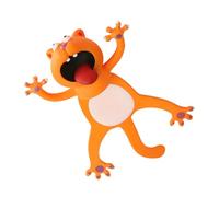 Cabilock 3D Cat Bookmark PVC Animal Bookmarks Creative Wacky Student Stationery Marker for Reading