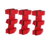 Cabilock 3pcs Adjustable Fire Extinguisher Holder Strap Vehicle Mounting Bracket with Touch Fastener for Secure Car Trunk and Outdoor Use Practical Extinguisher Fixing Band for Sedans