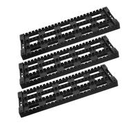 Cabilock 3pcs Anti-static Pcb Holder Rack Design for Circuit Board Storage and Soldering Protection Versatile Pcb Tray Stand for Electronics Assembly