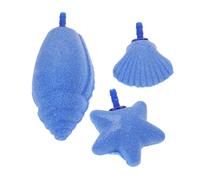 Cabilock 3pcs Aquarium Air Stones Fish Tank Bubble Diffuser with Sea Star Sea Snail Shell Design Fish Tank Oxygen Pump Accessories for Freshwater and Seawater Aquariums