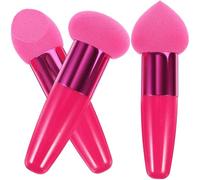 Cabilock 3pcs Beauty Pen Makeup Puff Applicator Tools for Foundation Blush Eyeshadow Women Makeup Accessories for Daily Use
