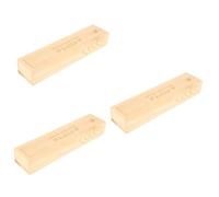 Cabilock 3pcs Box Wooden Pregnancy Test Keepsake Box Newborn Announcement Case for Shower Mum Essentials