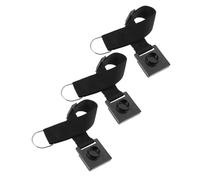 Cabilock 3pcs Cello Slip Mat Portable Endpin Stopper Non-slip Adjustable Strap Anchor Pad for Music Practice Floor Protection