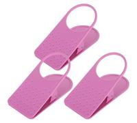 Cabilock 3Pcs Clip on Cup Holder Clamp for Desk Side Table Use Portable Mug and Water Bottle Holder Space Saving Drink Stand for Home Office