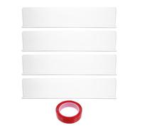 Cabilock 3pcs Dog Sill Protector Window Ledge Protector Abs Door Guard for Dogs and Cats Easy to Clean Prevents Chewing Windowsill Protection Barrier