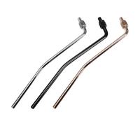 Cabilock 3Pcs Double Tremolo Arm for Electric Guitar Metal Whammy Bar Lever Replacement Gold Silver Black Blue Compatible with Electric Guitar Tremolo Bridge