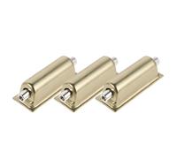 Cabilock 3pcs Drum Lugs Snare Drum Hardware Hole Replacement Double Lugs for Bass Claw and Snare Mounting