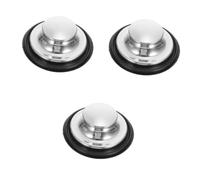 Cabilock 3pcs Food Waste Disposer Spatter Ring Multi-function Sink Baffle Drain Lid for Kitchen Protect Countertop from Splashes Compatible Sink Drains