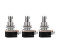 Cabilock 3pcs Guitar Effect Pedal Foot Switch Compact Metal Shell Instrument Accessory for Electric Guitar Multi Effects Pedal Control