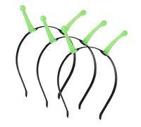 Cabilock 3pcs Luminous Headband Glow Antenna Halloween Role-playing Party Accessory for Costume Women Boys and Girls