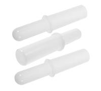 Cabilock 3Pcs Meat Grinder Plastic Tamper Stick Meat Pusher Tool for Efficient Grinding Mixing Filling Sausage Making Versatile Food Separator for Home Kitchen Use