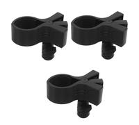 Cabilock 3pcs Microphone Clip Stand Mic Holder Desk Mount Clamp Adjustable Mic Clip Holder for Studio Broadcast