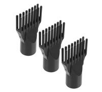 Cabilock 3pcs Pet Hair Dryer Nozzle Attachments Plastic Replacement Comb for Dogs and Cats Grooming Tool for Home and Salon Use Efficient Moisture Removal