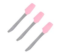 Cabilock 3pcs Portable Silicone Wax Spatulas Household Wax Applicators Soft Sticks that Will Not Hurt Skin for Home Personal Use and Professional Salons