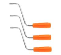 Cabilock 3pcs Replacement Roller Handle for Manual Pasta Maker Compatible Pasta Machine Handle for Homemade Noodle Press Compact and Easy to Use Part