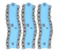 Cabilock 3pcs Resin Miniature River Model for Sand Table Decoration Sturdy Resin Construction Realistic Tiny Water Stream for Fairy Garden Indoor Water Feature for Psychological