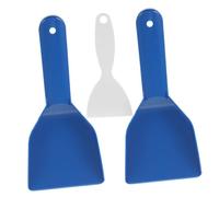 Cabilock 3pcs Snow Removal Ice Scrapers for Car Windshield and Driveway Versatile Freezer Cleaner and Ice Defroster Tool for Efficient Winter Preparation