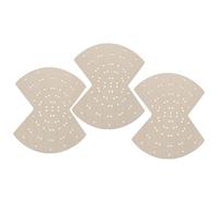 Cabilock 3pcs Unfinished Wooden Bow Wreath Frames 30x25cm, Round Wreath Forms for DIY Flower Arranging, Autumn Craft Garland Hoops, Home and Outdoor Decoration Accents