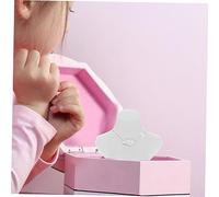 Cabilock 3sets Mini Doll Necklace Holders for Doll House Compact White Jewelry Display Stands Sturdy Plastic Miniature Decoration Props for Dollhouse Accessories and Birthday Gifts 10pcs*3