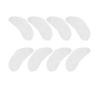 Cabilock 4 Pairs Faux Eyebrows Christmas Self Adhesive Cotton Bushy White | Theater Productions, Christmas Performance, Easy Peel and Stick, Adapts to Face Shapes