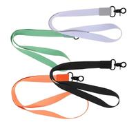 Cabilock 4 Pcs Lightweight Key Fob Lanyards with Secure Clasp Neck Strap Keychain Holders for Men Women Teachers Doctors Id Badge Neck Key Chain Holder for Quick Access and Comfortable Wear