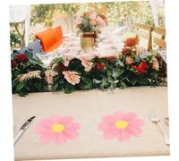 Cabilock 40 Sheets Daisy Floral Paper Napkins for Parties Weddings and Special Occasions Charming Spring Flower Napkins for Table Decorations Convenient and Stylish Summer Picnic Serviettes