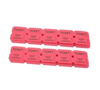 Cabilock 400pcs Raffle Tickets for Events Fundraisers Amusement Parks Interactive Game Ticket Labels for Social Engagement Class Rewards for Carnivals and Parties