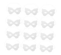 Cabilock 40pcs Butterfly Coloring Masks Blank Paper DIY Hand Drawn Animal Masks for Creative Family School Activities and Party Favors Crafting