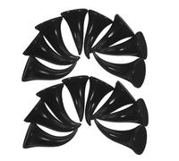 Cabilock 40PCS Halloween Devil Horns Accessories Lightweight Devil Ears for Hair Clips Headbands Hair Ties DIY Craft Supplies for Family Cosplay Party Decorations