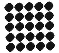 Cabilock 40Pcs High-Density Thickened Sponge Microphone Covers 76Mm X 60Mm X 40Mm Handheld Mic Windscreens Noise Reduction Protective Covers for Ktv Karaoke and Broadcasting