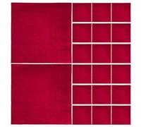 Cabilock 40pcs Paper Napkins Luncheon Napkins Disposable Solid Wine Red Party for Weddings Dinners Christmas Tableware Supplies