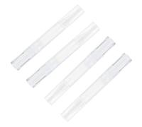 Cabilock 4PCS 5ml Lip Oil Pens Twisting Concealer Pens Refillable Lip Gloss Tubes Portable Cosmetic Bottles for Travel and DIY Makeup