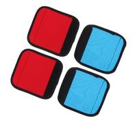 Cabilock 4Pcs Anti-Slip Fitness Gym Grip Pads Dumbbell and Barbell Handle Covers Removable Cushions for Doorway Pull-Up Bars and Strength Training