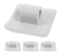 Cabilock 4pcs Boat Motor Mount Kit Inner PVC Bracket Buckle for Kayak Canoe Fishing Inflatable Rubber Boat with Strong Locking Mechanism and Weather-resistant Design