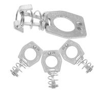 Cabilock 4pcs Camper Water Heater Door Latch Fasteners for Rvs Steel Cam Locks for Secure Water Tank Cover Easy Installation Compact Design Prevent Accidental Opening During Travel