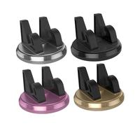 Cabilock 4pcs Car Dashboard Phone Mount Suction Cup Holder Black Silver Pink Gold