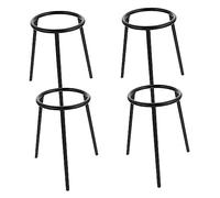 Cabilock 4pcs Chemistry Experiment Tripod Stand for Alcohol Lamp Laboratory Heating Support Sturdy Heat Resistant School Science Teaching Equipment