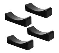 Cabilock 4Pcs Dumbbell Rack Stands Heavy Duty Dumbbell Holders with Strong Load Capacity for Home Gym Organizer and Fitness Equipment Storage
