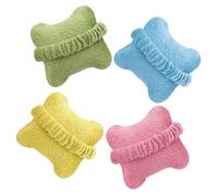 Cabilock 4pcs Ergonomic Mouse Wrist Rest Pads Small Cushions with Non-Slip Base Comfortable Support for Desktop Computer Use Wrist Fatigue Portable Mouse Mat