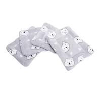 Cabilock 4pcs Guinea Pig Blanket Hamster Warm Sleep Pad Skin-friendly Comfortable Bedding Cloth Soft Fluffy Warm Sleep Mat for Small Animals