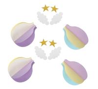 Cabilock 4pcs Hot Air Balloon Garland with Cloud Ornaments Lightweight Reusable Nursery Wall Hanging Decorations for Bedroom Birthday Party Vibrant Preschool Decor Streamer Kit