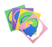 Cabilock 4pcs Human Brain Anatomy Puzzle for Montessori Educational STEM Game, Brain Structure Model with Interlocking Pieces for Preschool and Classroom Learning